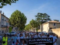 Marche Blanche en hommage à Katerina Lukesova