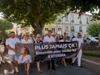 Marche Blanche en hommage à Katerina Lukesova