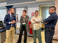 Visite du sous-préfet chargé de mission Politique de la Ville