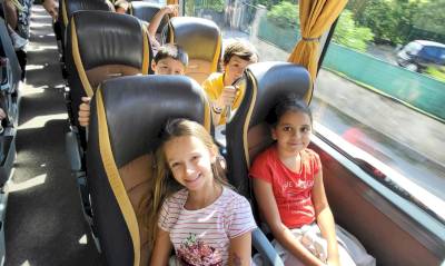 Séjour à MONTSELGUES : départ !