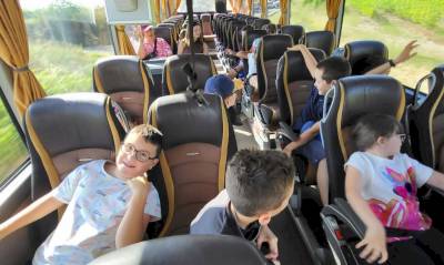 Séjour à MONTSELGUES : départ !