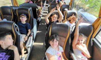 Séjour à MONTSELGUES : départ !