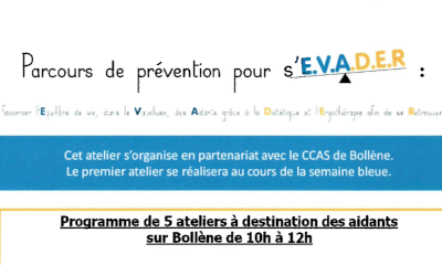 Parcours de prévention pour s' E.V.A.D.E.R Parcours de prévention pour s' E.V.A.D.E.R