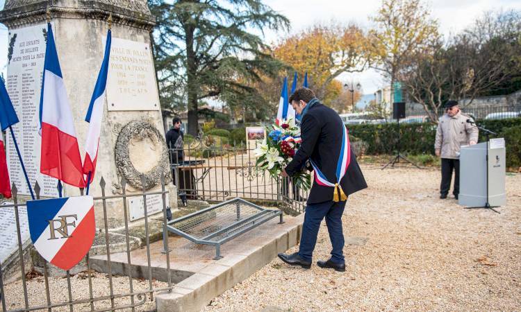 Hommage aux « Morts pour la France » Guerre d'Algérie et combats au Maroc et en Tunisie