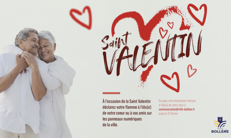 Partagez l'amour à Bollène ! - St Valentin 2024