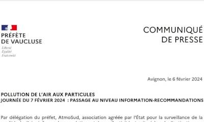 POLLUTION DE L’AIR AUX PARTICULES POLLUTION DE L’AIR AUX PARTICULES