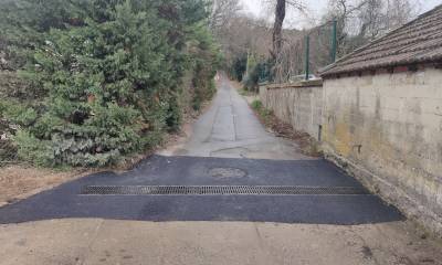 Travaux caniveaux à grilles sur le réseau pluvial Travaux caniveaux à grilles sur le réseau pluvial