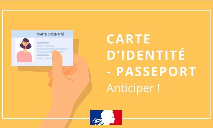 Anticiper vos demandes de carte d'identité et de passeport