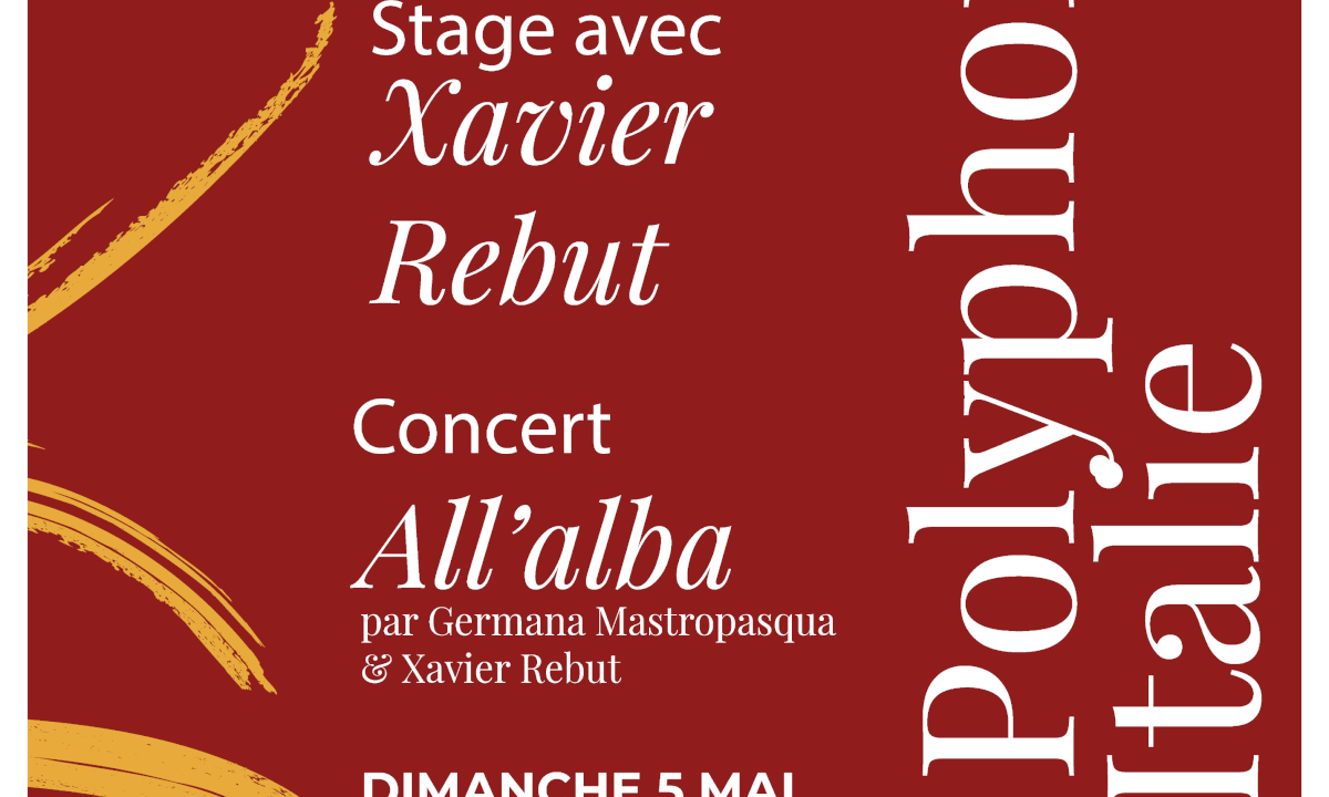Stage / Concert « polyphonies d’Italie »