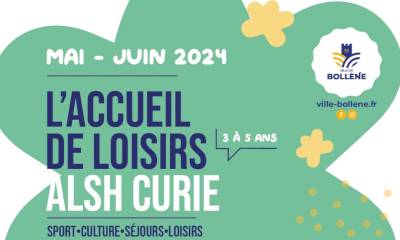 Programmes de l’Accueil de loisirs: mai et juin Programmes de l’Accueil de loisirs: mai et juin