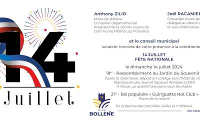 Cérémonie du 14 juillet Cérémonie du 14 juillet