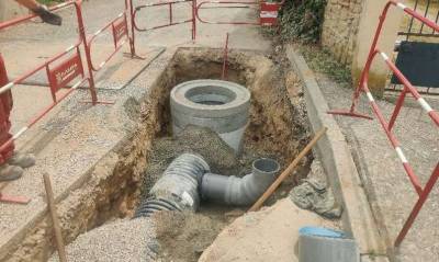 Extension du réseau pluvial sur le chemin des Charagon Extension du réseau pluvial sur le chemin des Charagon