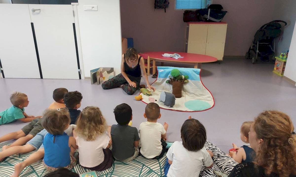 Atelier éveil au Relais Petite Enfance (RPE)