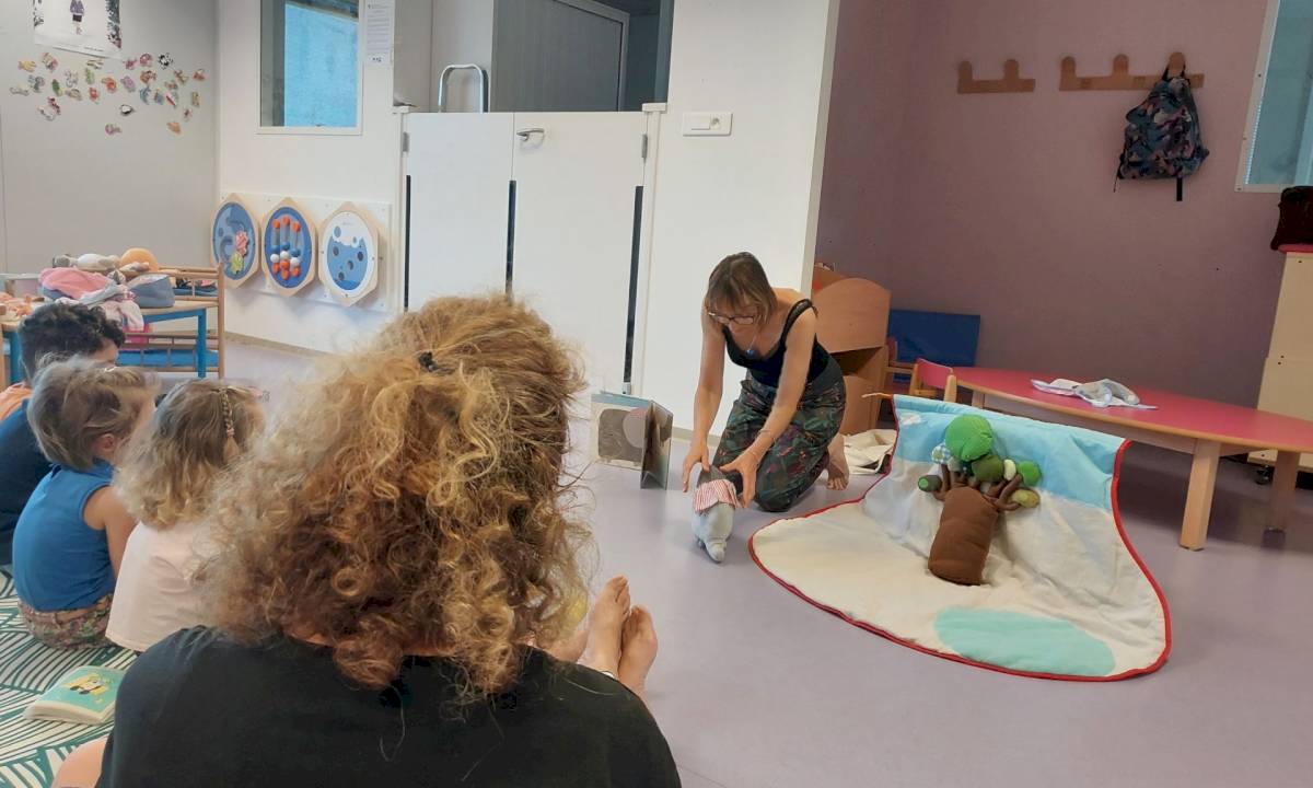 Atelier éveil au Relais Petite Enfance (RPE)