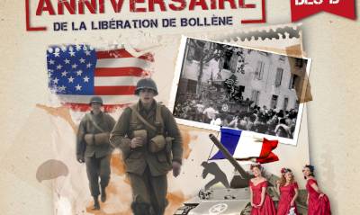 J-1 mois avant le 80ème anniversaire de la libération de Bollène J-1 mois avant le 80ème anniversaire de la libération de Bollène