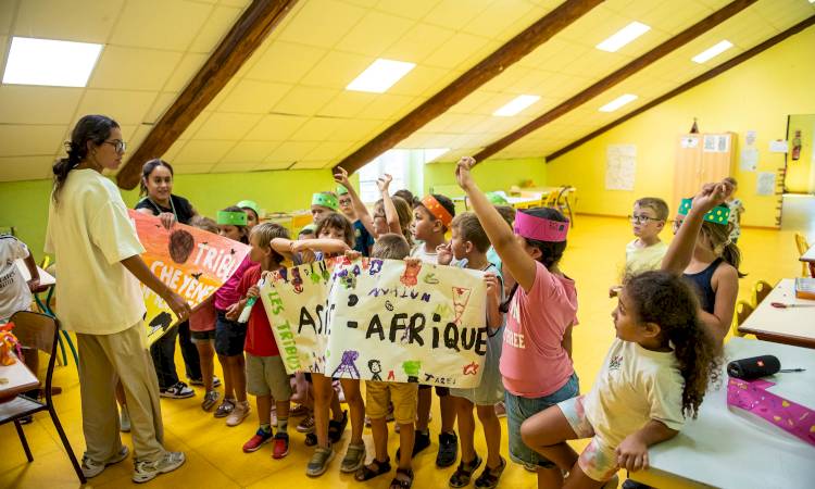 Retour images au centre de loisirs Saint Ferréol & Curie