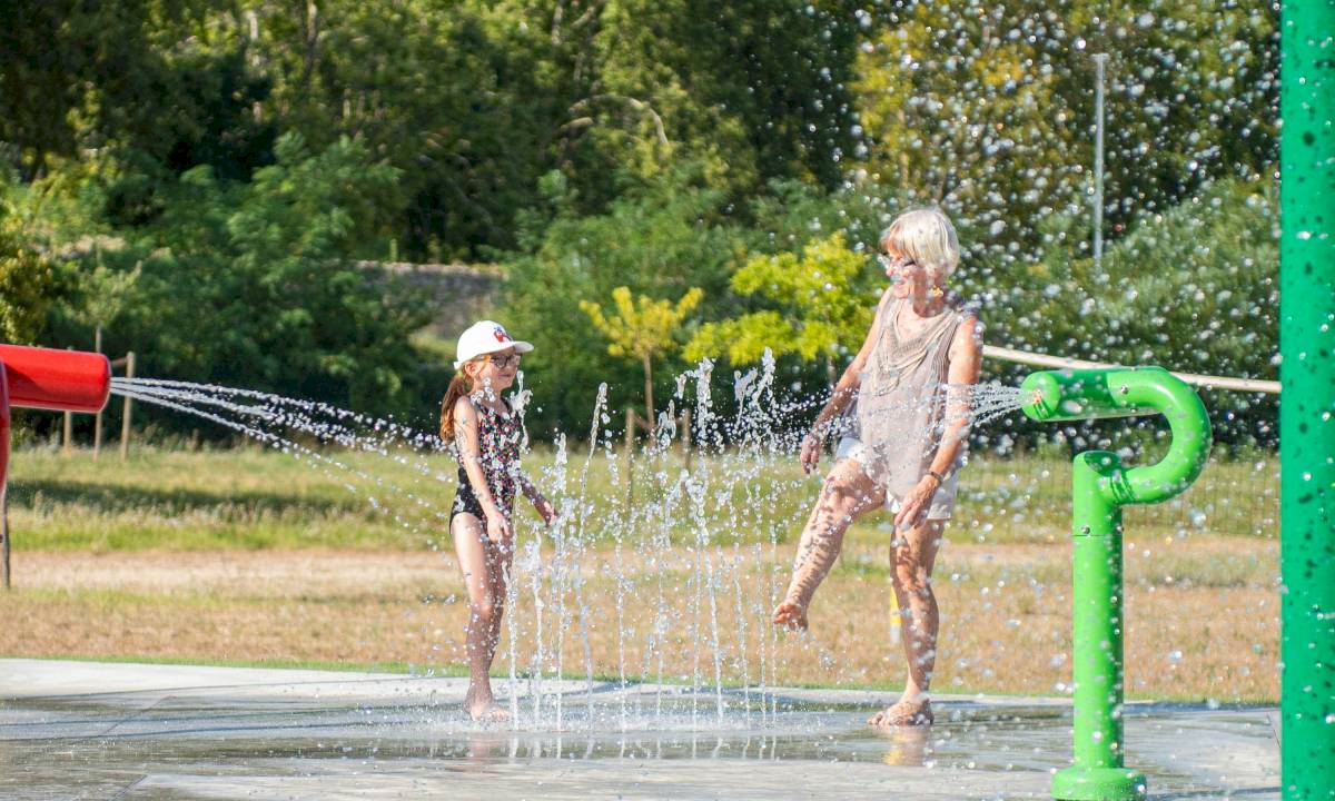 Inauguration du nouvel espace ludique aquatique à l’accueil de loisirs Saint-Férréol