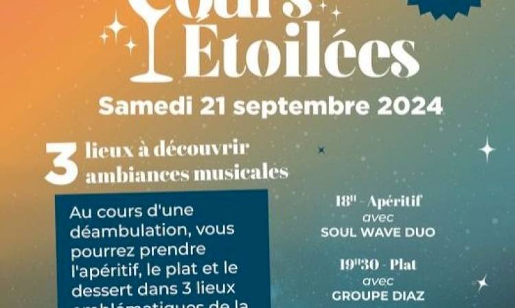 J-15 : Cours Etoilées samedi 21 septembre