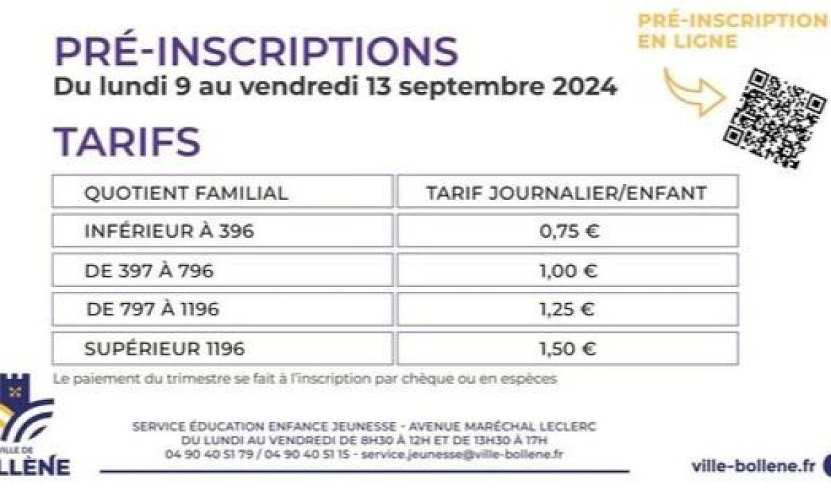 Les pré-inscriptions pour les études surveillées sont ouvertes