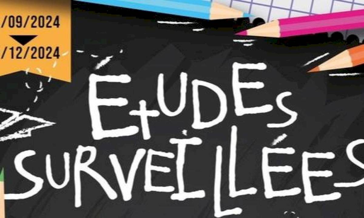 Les pré-inscriptions pour les études surveillées sont ouvertes