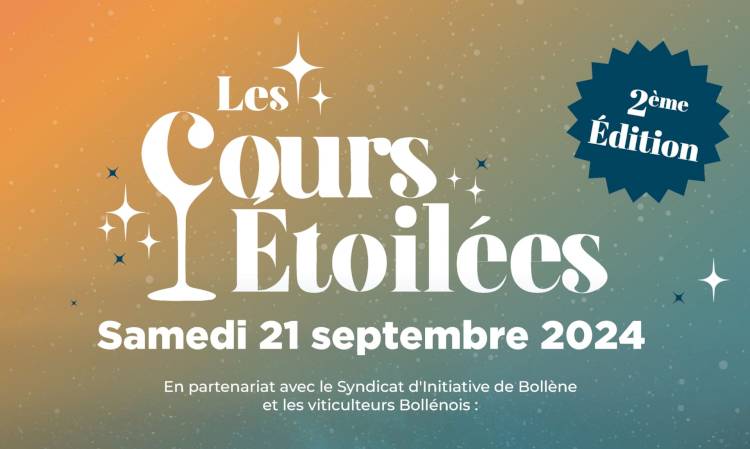 Deuxième édition des Cours Etoilées le 21 septembre