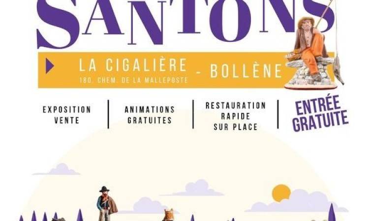 Le Salon des Santons à Bollène approche !