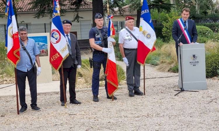 Cérémonie d'hommage aux harkis