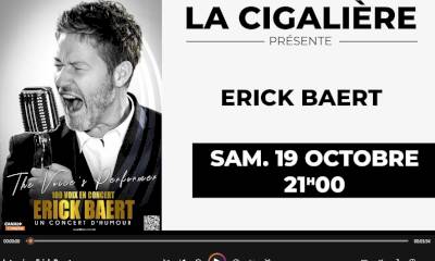 Interview sur France Bleu Vaucluse de la « Rock Star de l’imitation » : Erick Baert Interview sur France Bleu Vaucluse de la « Rock Star de l’imitation » : Erick Baert