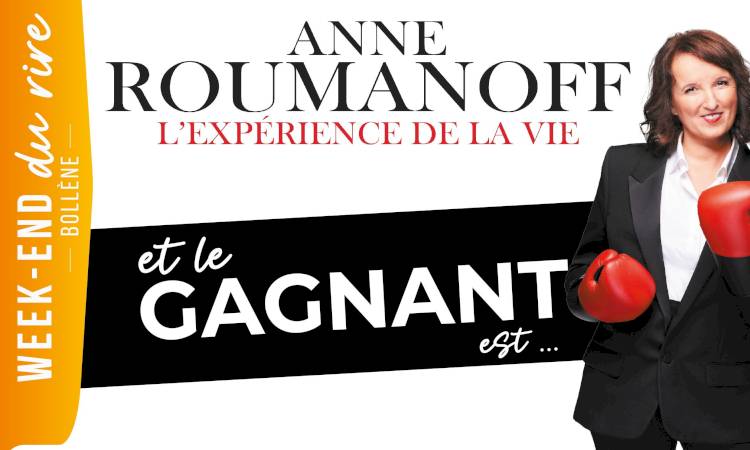 TADAM ! La grande gagnante du jeu concours d’Anne Roumanoff est…