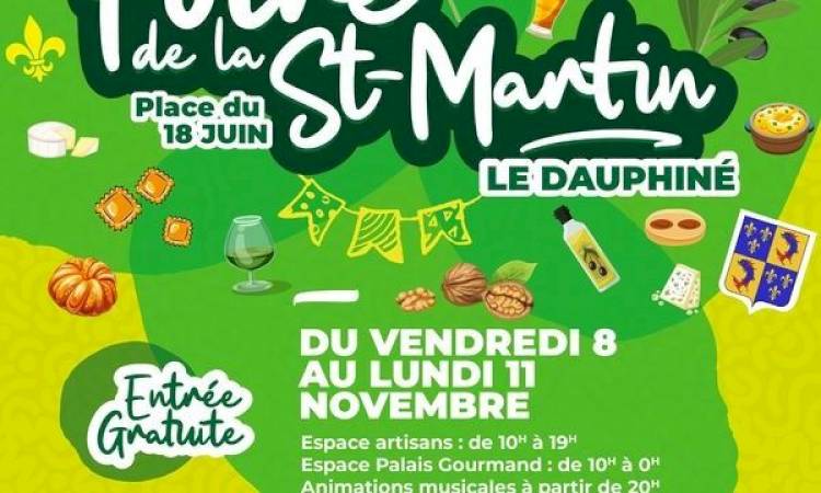 Rendez-vous à la Foire Saint-Martin