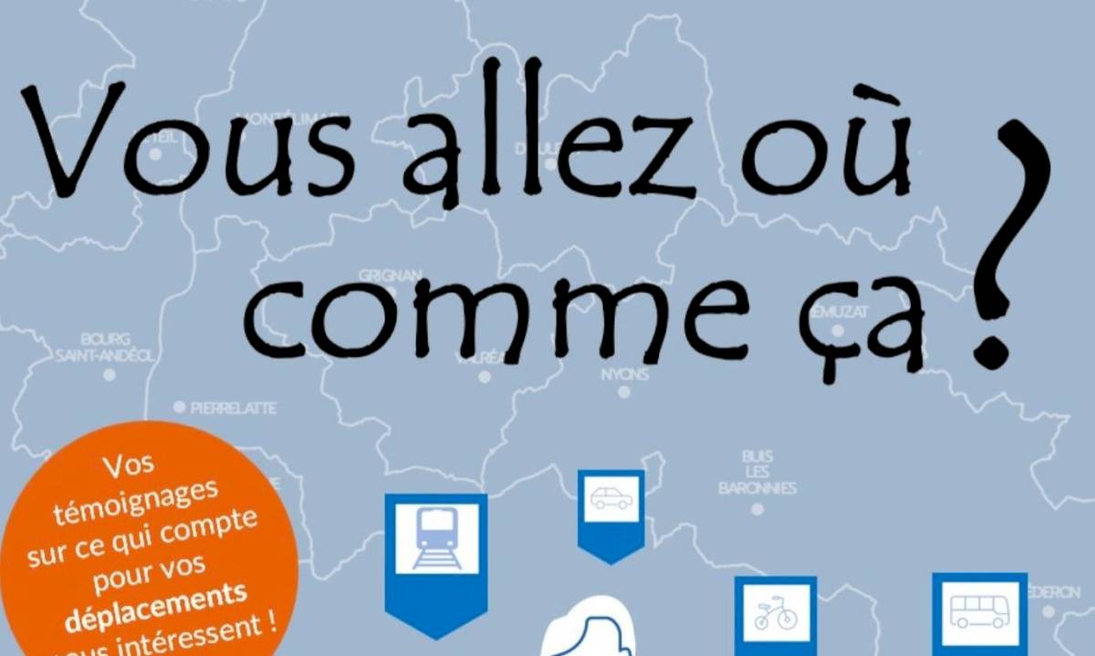 Participez à la grande enquête sur les mobilités et les déplacements !