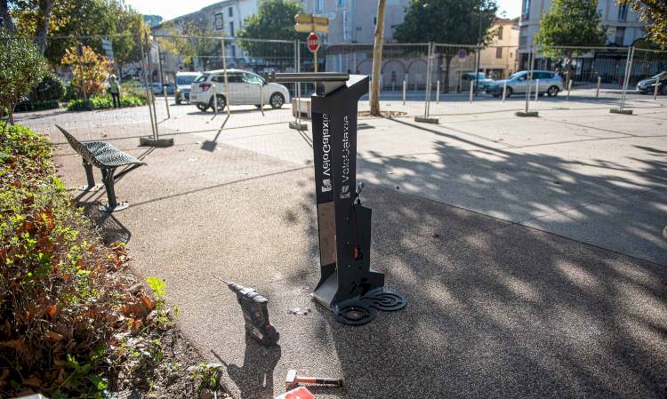 3 stations Répar'Vélo installées en ville