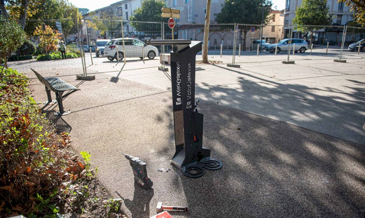 3 stations Répar'Vélo installées en ville