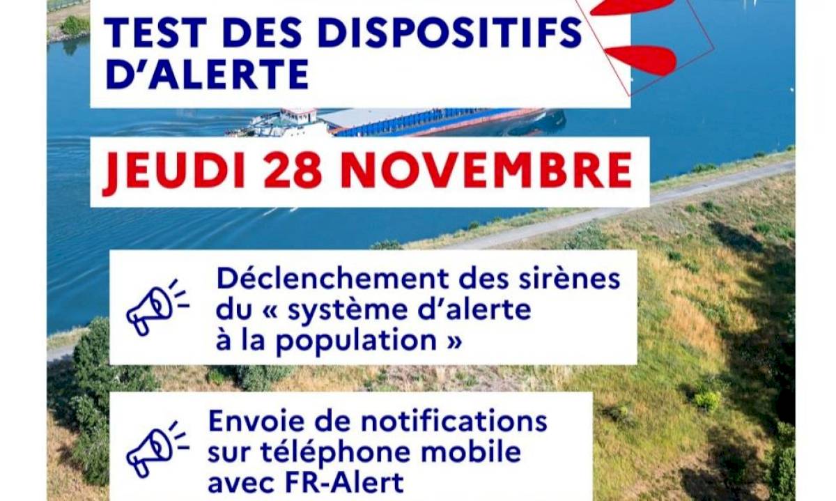 Exercice de sûreté nucléaire : Test des dispositifs d’alerte  - Jeudi 28 novembre