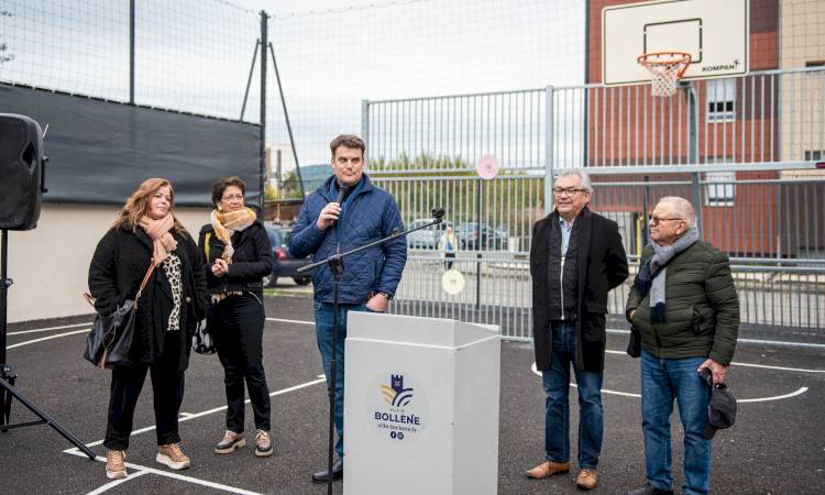 Inauguration de l'Aire de jeux et de sports « les Olympiades » au Vélodrome !