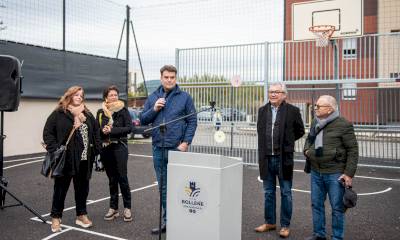 Inauguration de l'Aire de jeux et de sports « les Olympiades » au Vélodrome ! Inauguration de l'Aire de jeux et de sports « les Olympiades » au Vélodrome !