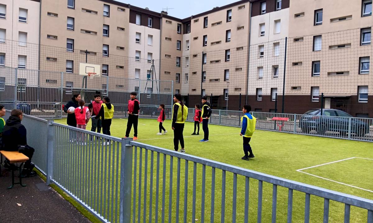 Inauguration de l'Aire de jeux et de sports « les Olympiades » au Vélodrome !