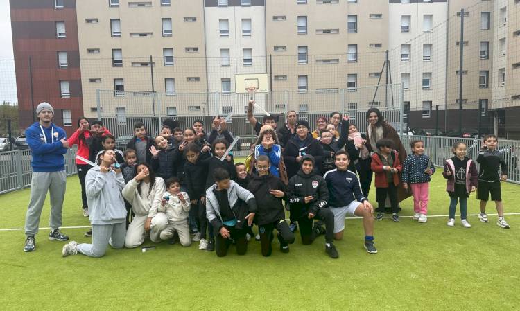 Inauguration de l'Aire de jeux et de sports « les Olympiades » au Vélodrome !