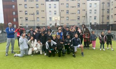Inauguration de l'Aire de jeux et de sports « les Olympiades » au Vélodrome ! Inauguration de l'Aire de jeux et de sports « les Olympiades » au Vélodrome !