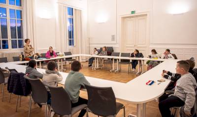 1ère réunion pour le Conseil Municipal Enfants 1ère réunion pour le Conseil Municipal Enfants