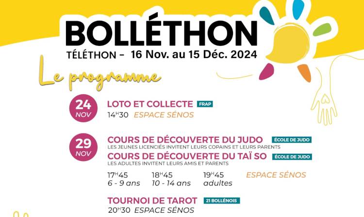 Loto pour le Bolléthon