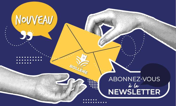 La newsletter de la ville arrive