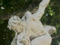 La statue des lutteurs La statue des lutteurs