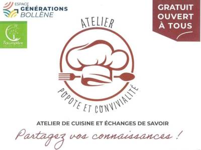 L'atelier Popote et convivialité L'atelier Popote et convivialité