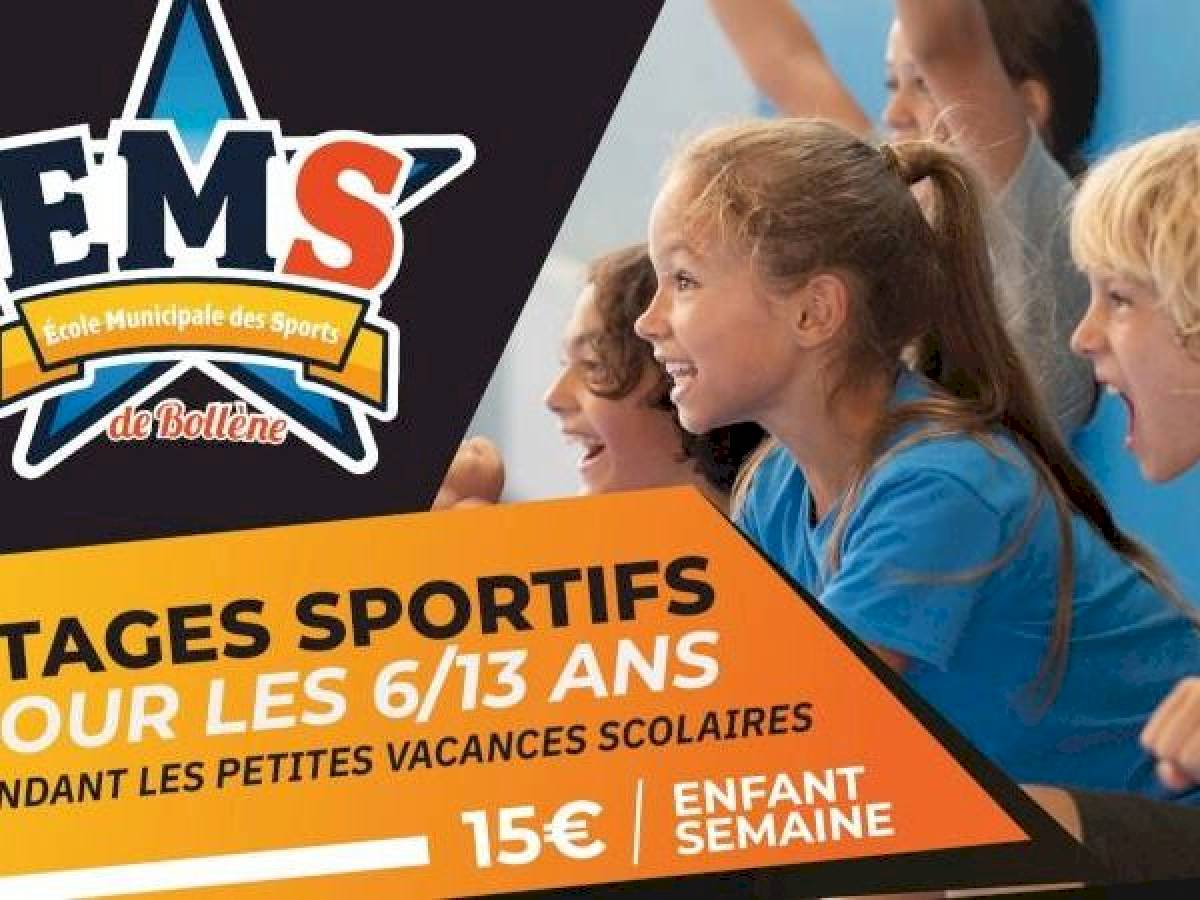 Stages sportifs à l'EMS pour les vacances d'hiver