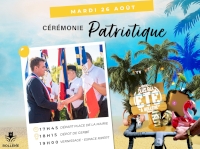 Cérémonie de commémoration des 81 ans de la Libération de Bollène Cérémonie de commémoration des 81 ans de la Libération de Bollène