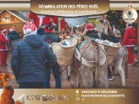 Déambulation des Pères Noël Déambulation des Pères Noël