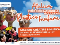 Plasticofanfare : Ateliers créatifs et musicaux Plasticofanfare : Ateliers créatifs et musicaux