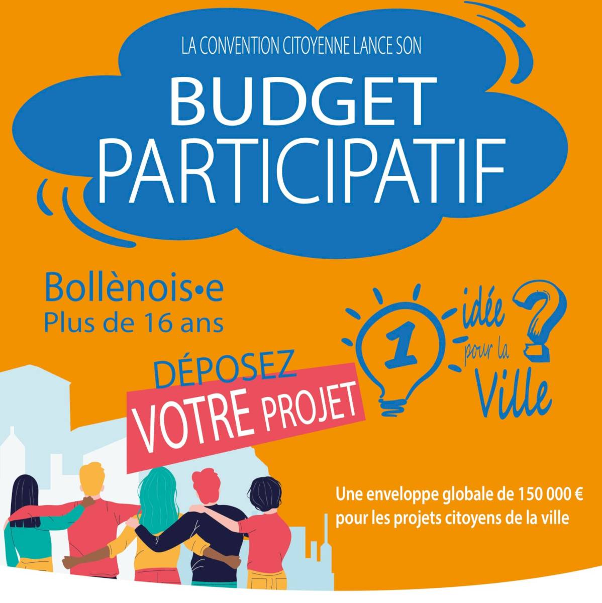 Le Budget participatif 2022 est lancé, à vous les projets !